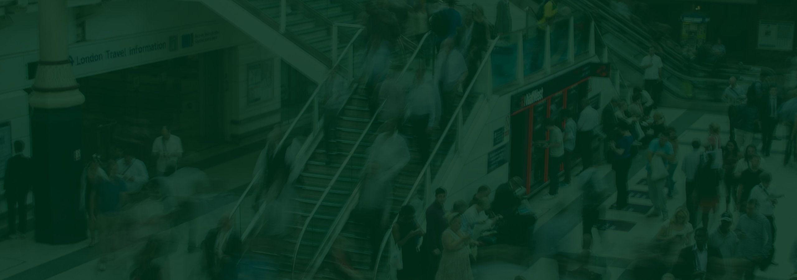 People walking